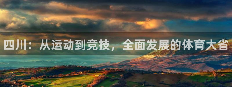 vsport体育官方正版app官方:四川:从运动到竞技,全面